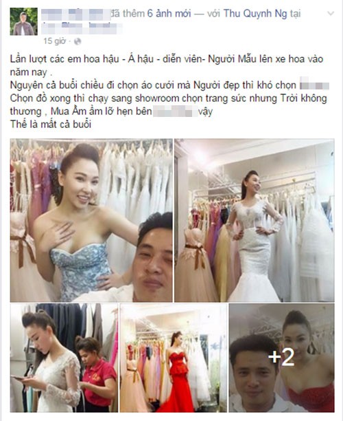 Dien vien Quynh Thu vuong nghi van sap len xe hoa-Hinh-4